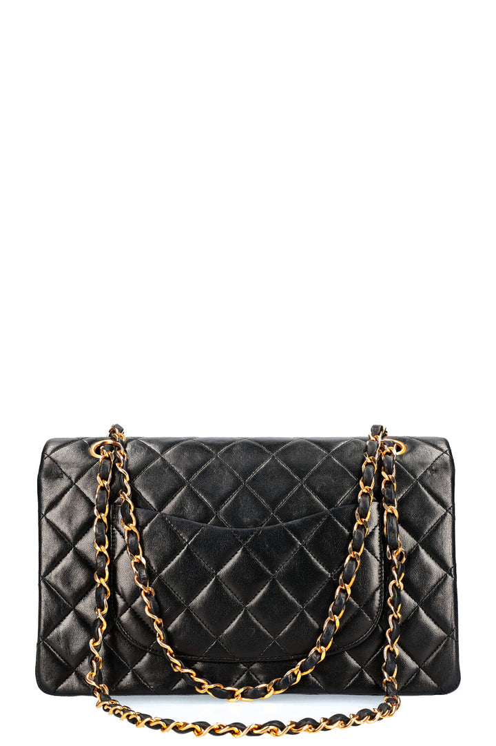 CHANEL Medium Double Flap Bag Black