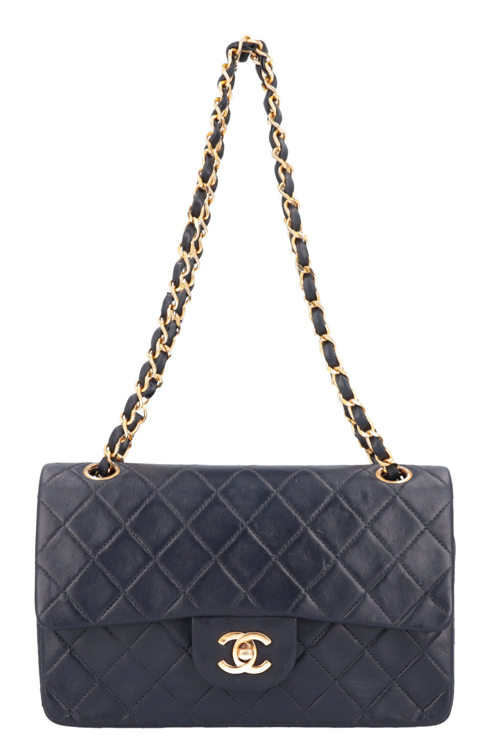 CHANEL Vintage Double Flap Bag Small