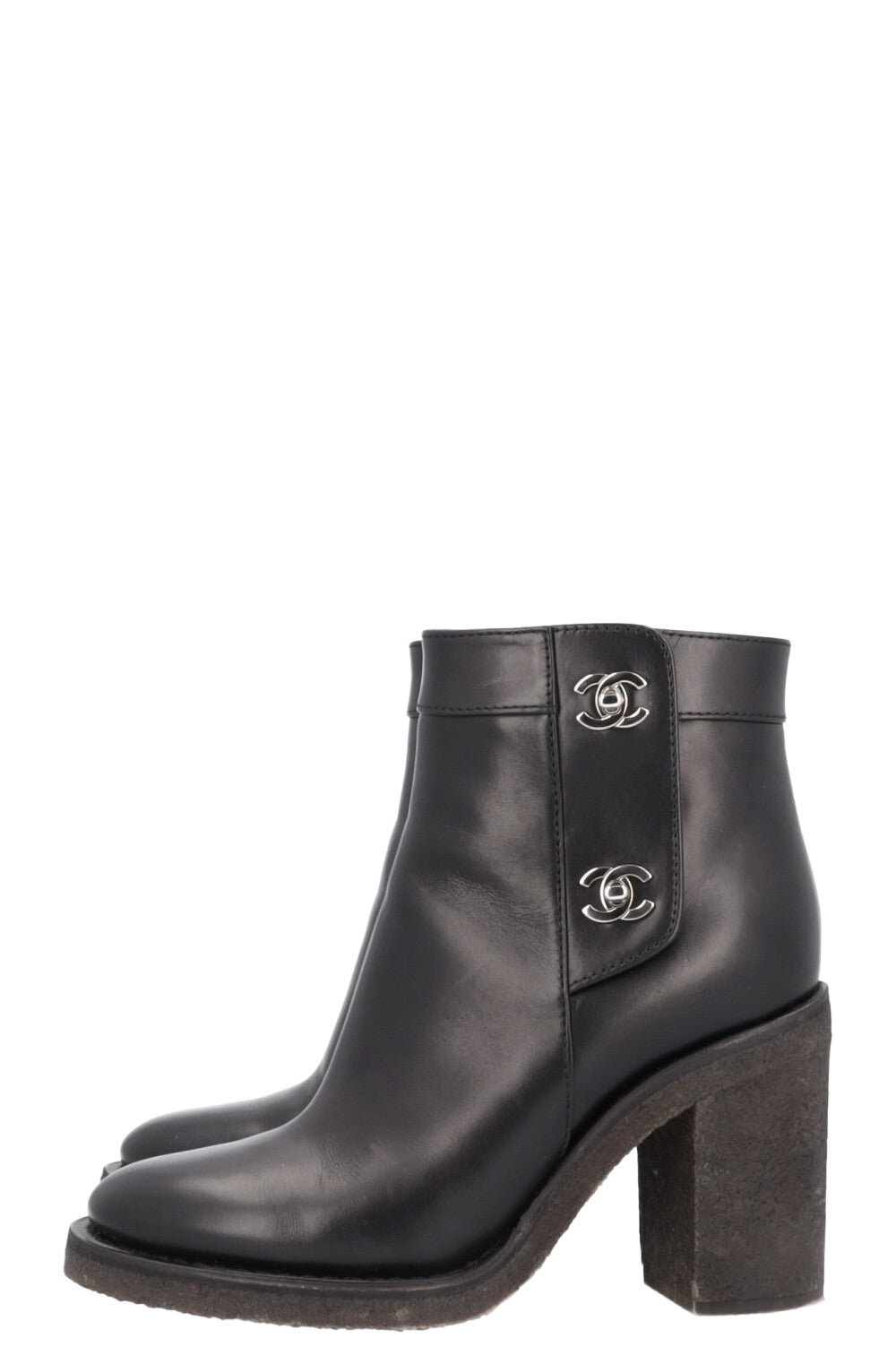 Chanel turnlock new arrivals boots
