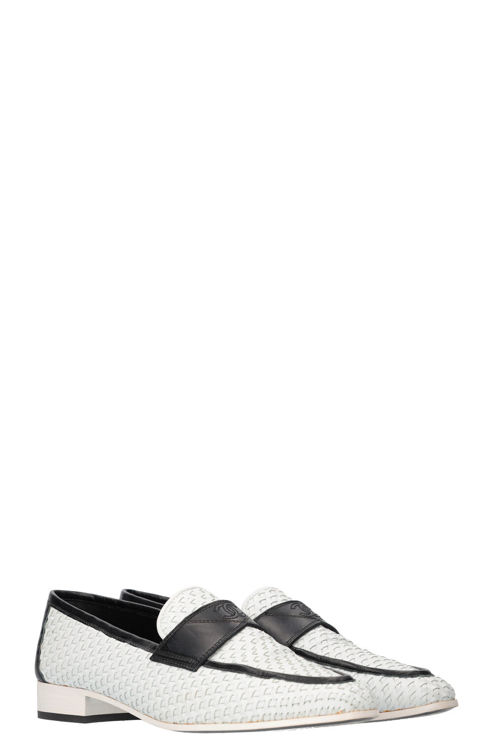 Chanel Loafers Black White Resort 2017 Cuba Collection