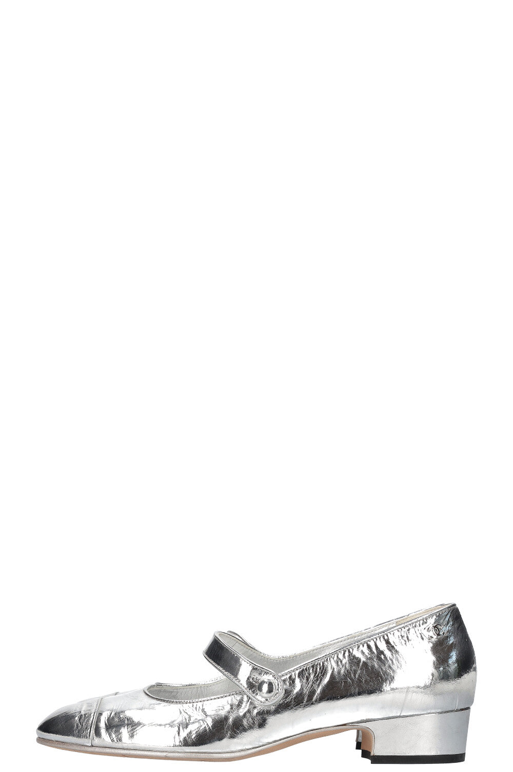 CHANEL Mary Jane Escarpins Argent 2019 REAWAKE