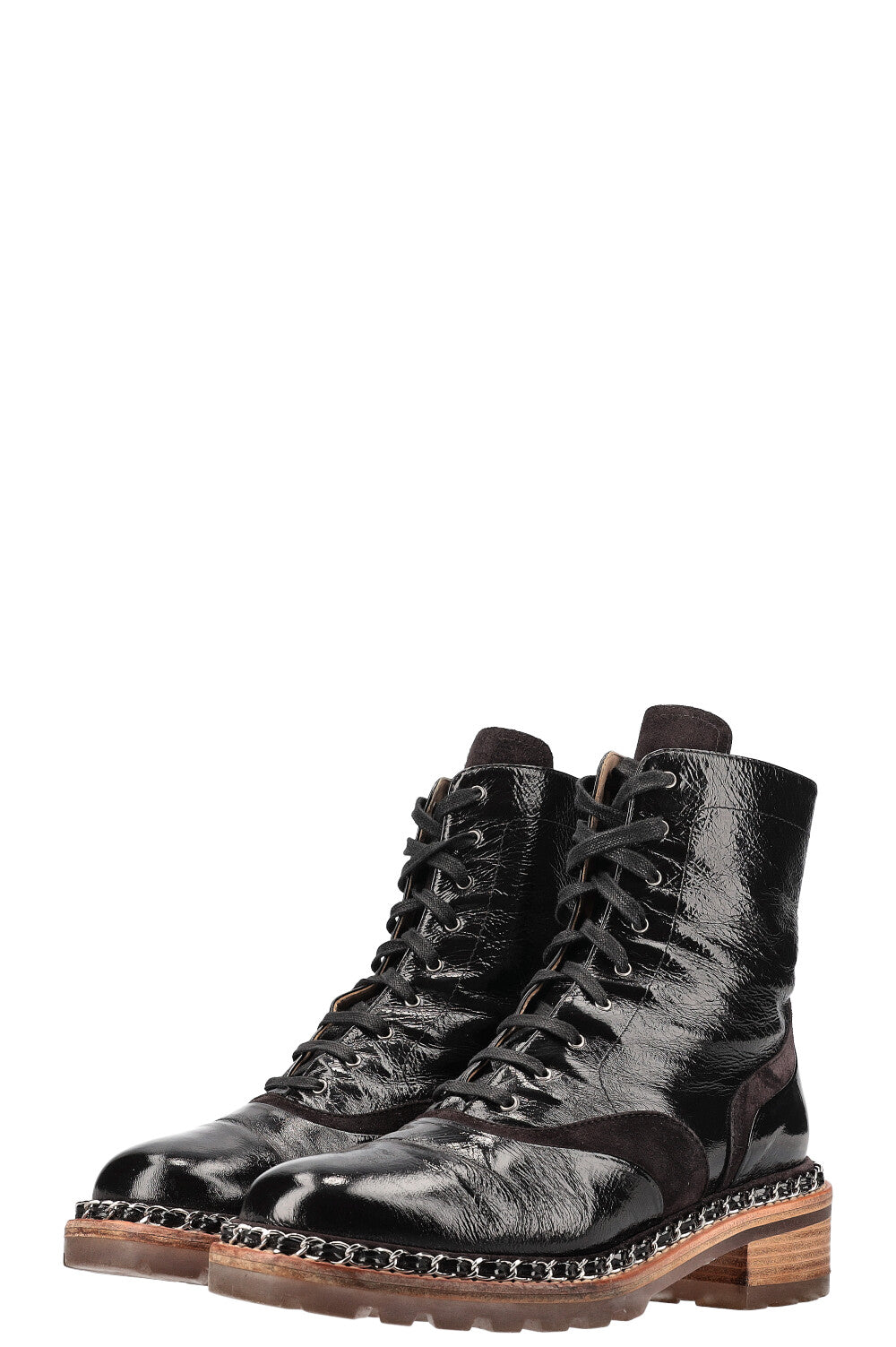 Vintage Chanel Black Chain Snow Boots – Treasures of NYC