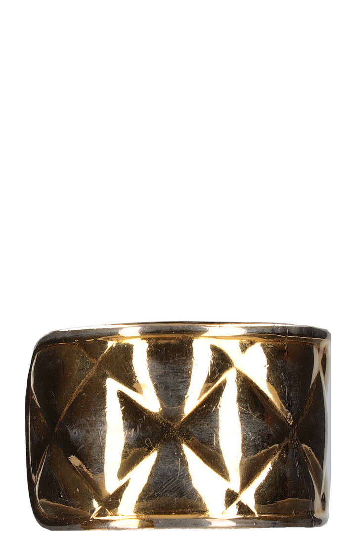 CHANEL Matelasse Cuff Gold