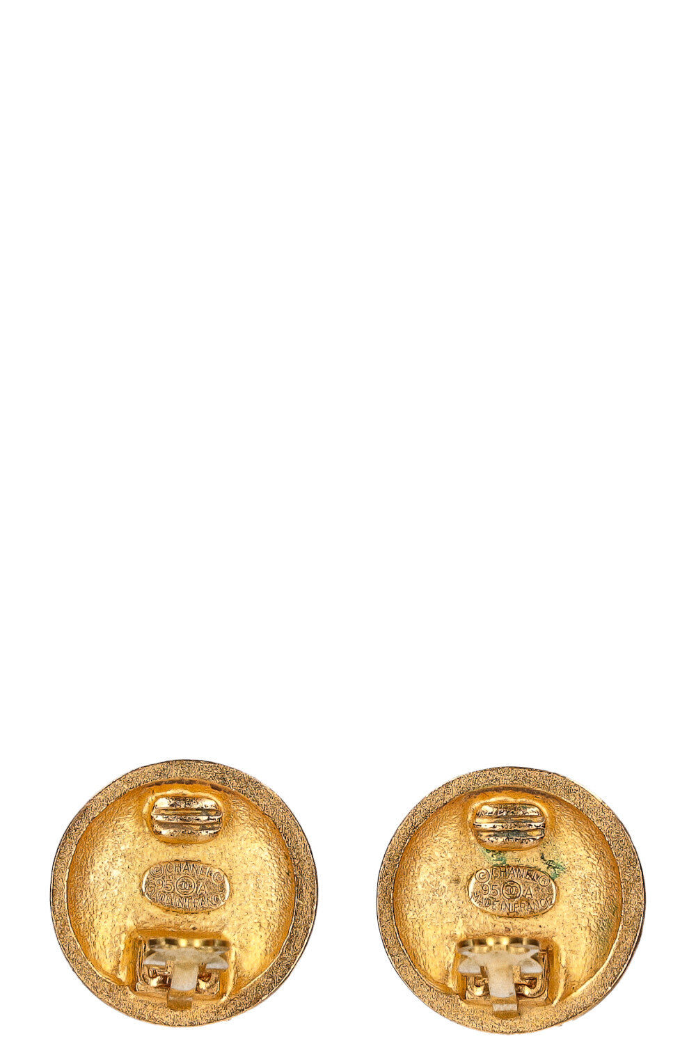 Vintage chanel clip earrings best sale