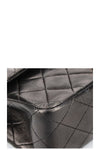 CHANEL Vintage Double Flap Bag Medium Black