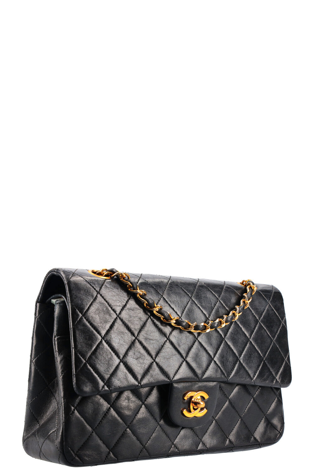 chanel classic handbag black medium