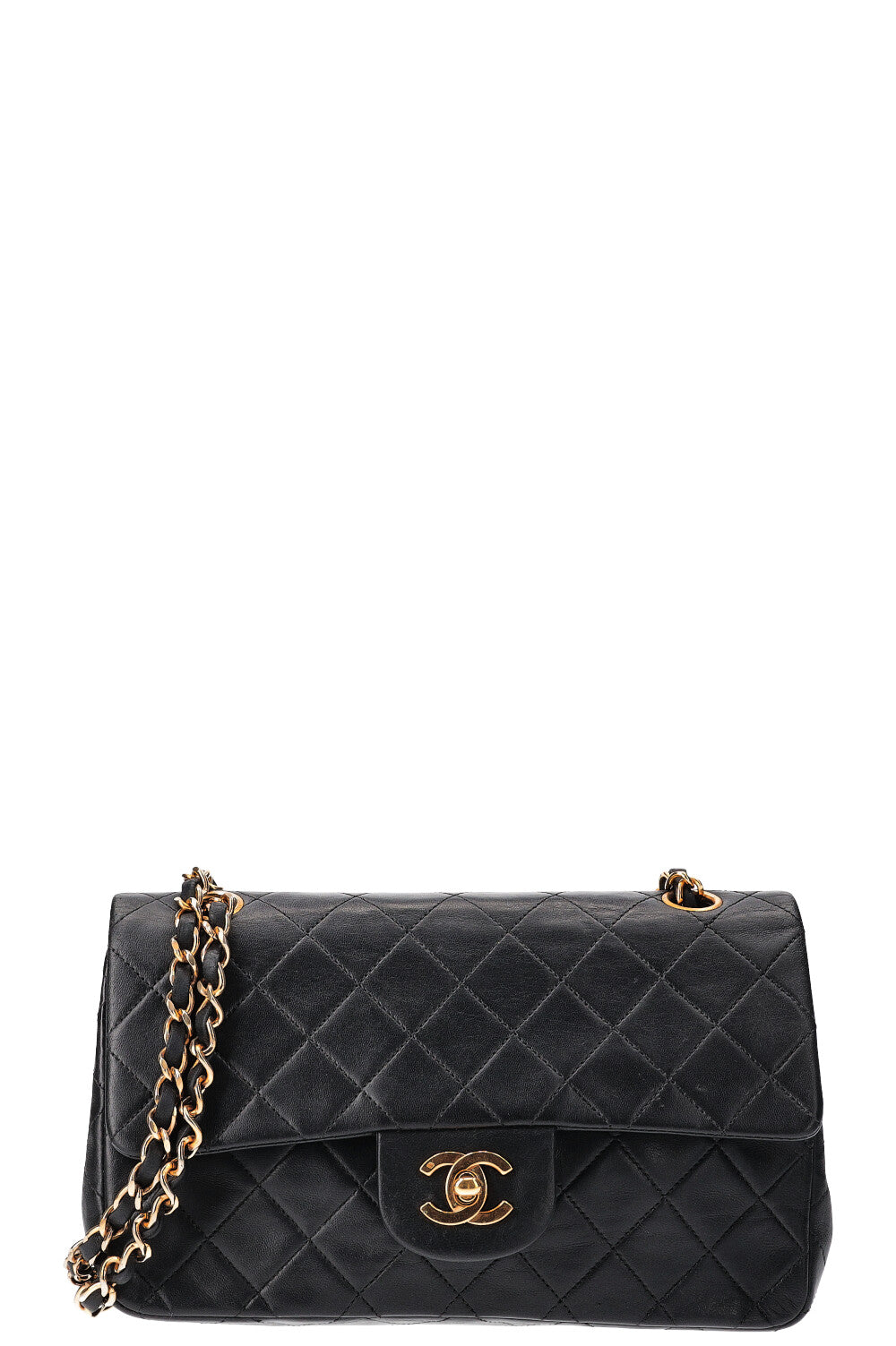 Chanel Vintage Classic Medium Double Flap Bag - Neutrals Shoulder