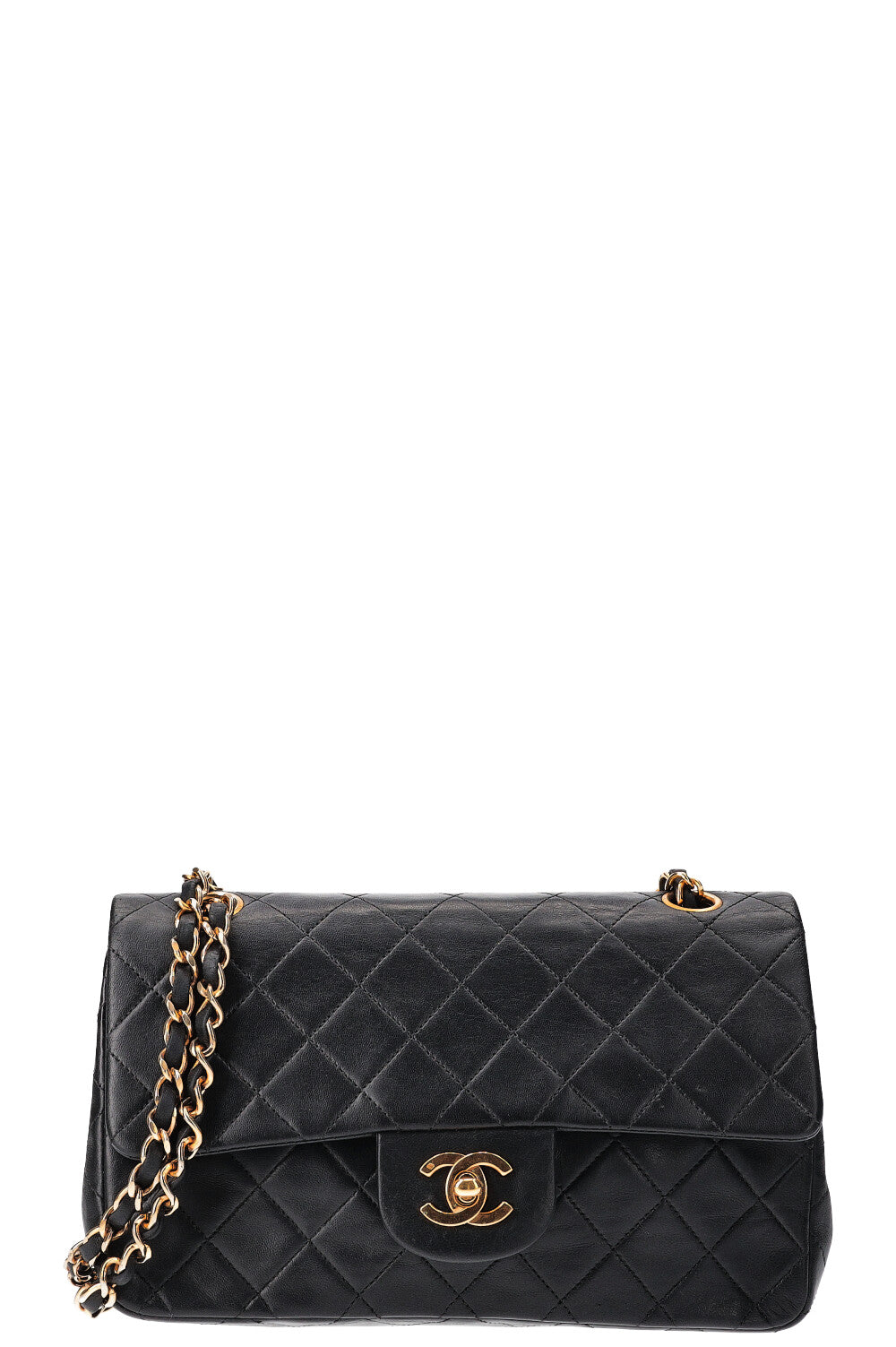 CHANEL Double Flap Bag Small Black