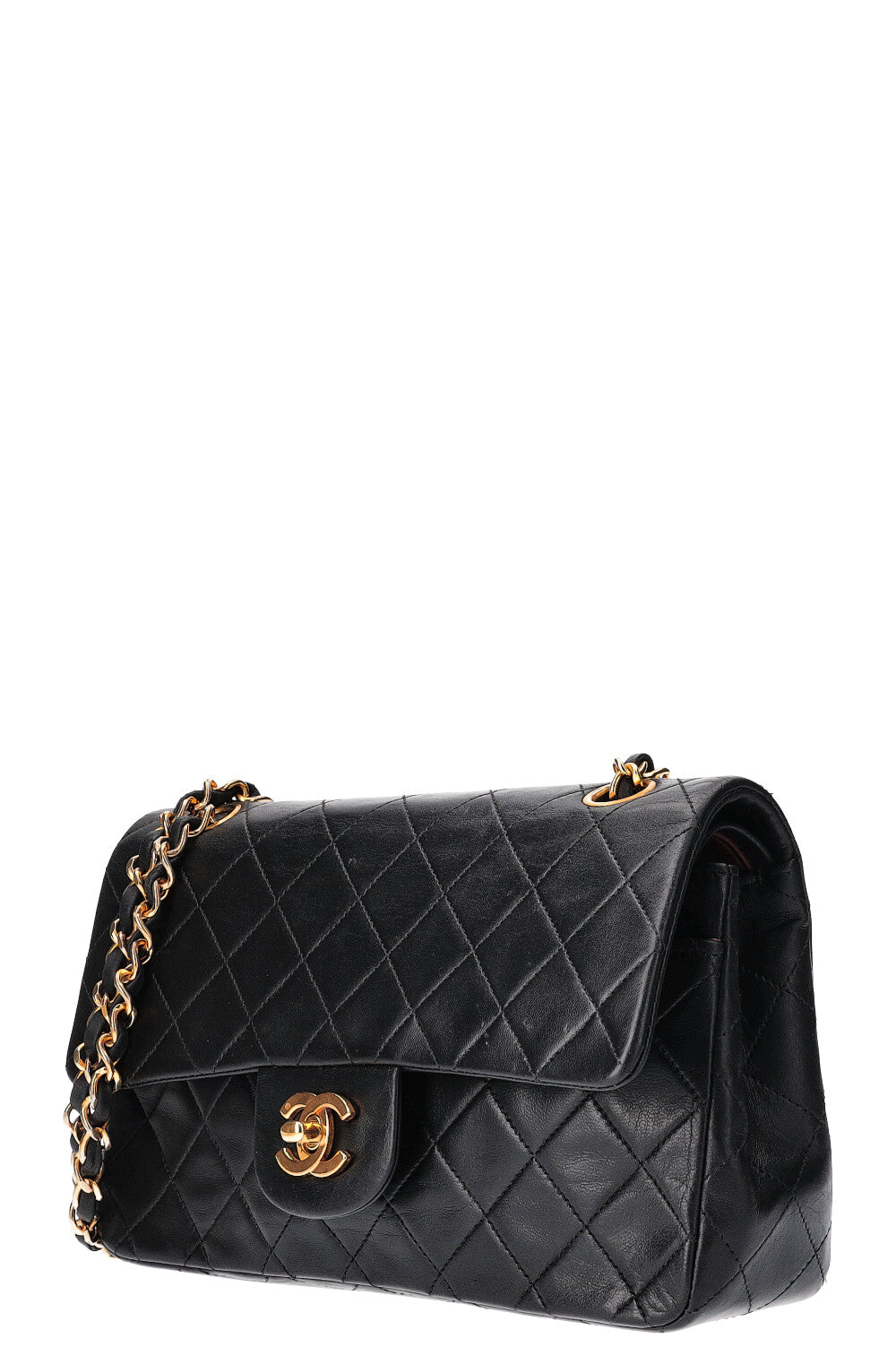 CHANEL Double Flap Bag Small Black