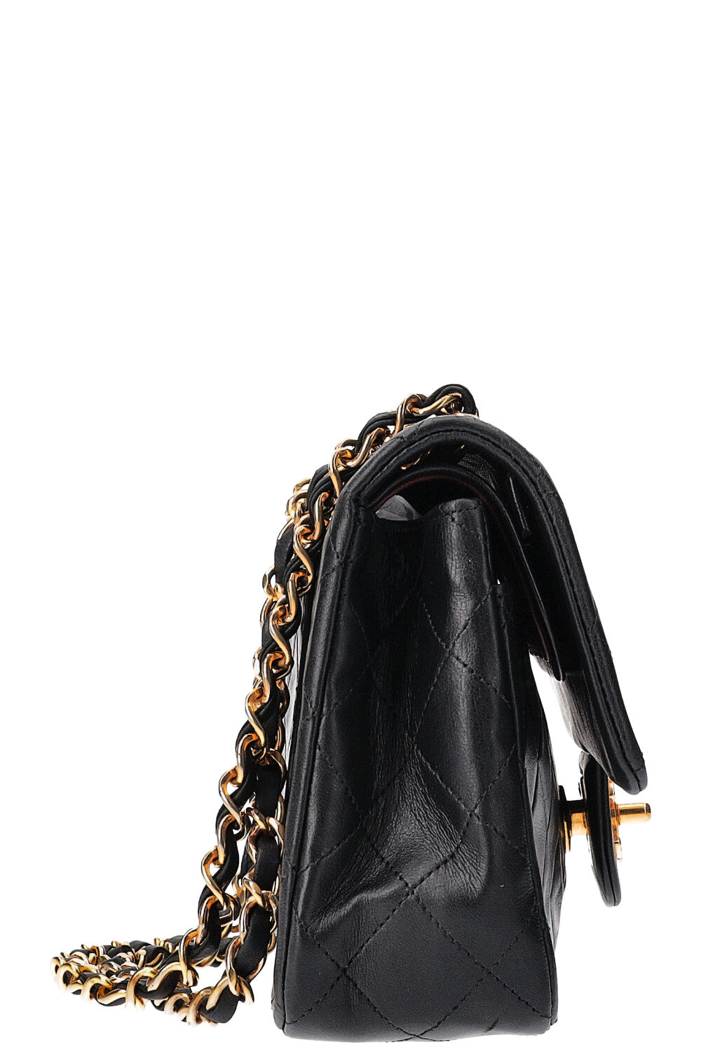 CHANEL Double Flap Bag Small Black