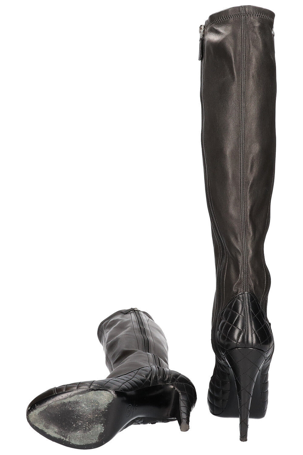 CHANEL Boots Quilted Black – REAWAKE