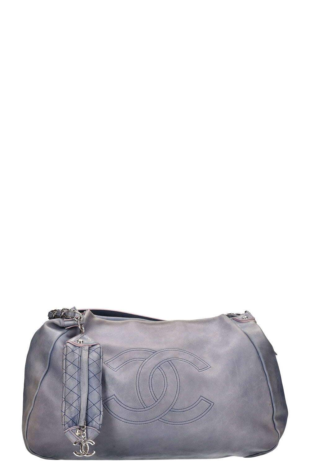 CHANEL Edgy Hobo Bag Blue