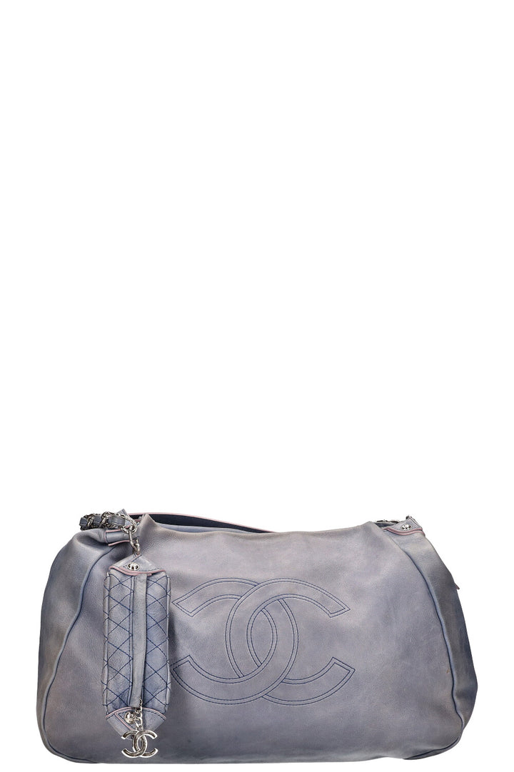 CHANEL Edgy Hobo Bag Blue