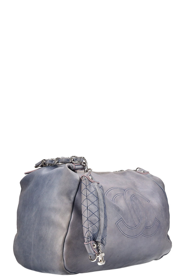 CHANEL Edgy Hobo Bag Blue