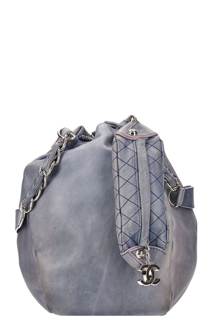 CHANEL Edgy Hobo Bag Blue