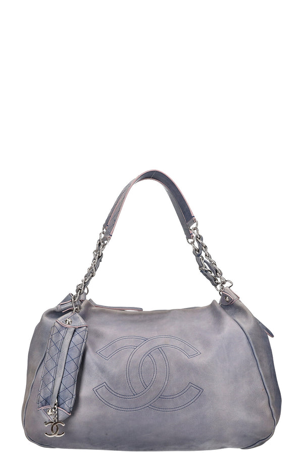 CHANEL Edgy Hobo Bag Blue
