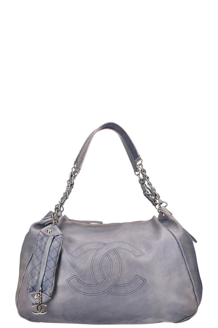 CHANEL Edgy Hobo Bag Blue