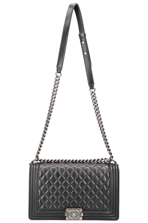 Chanel Boy Bag Large Black 2014 - 2015