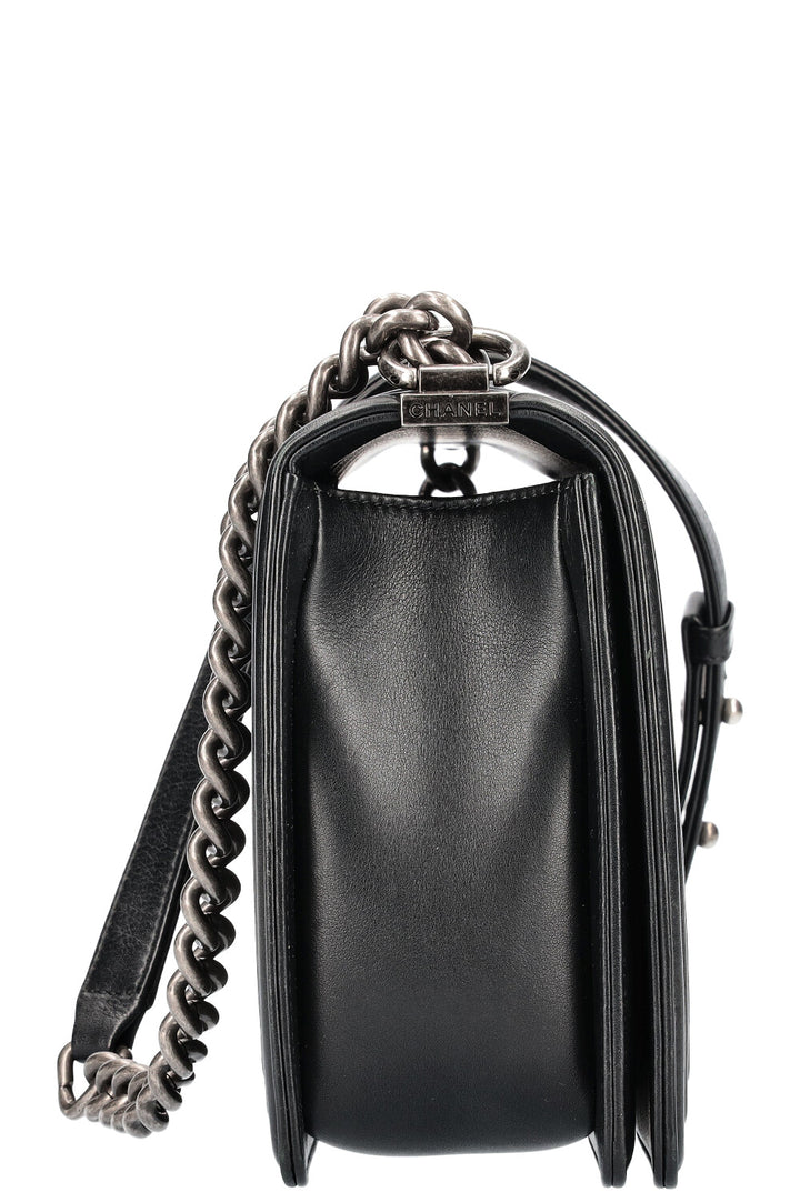 CHANEL Sac Garçon Grand Noir 2014 - 2015