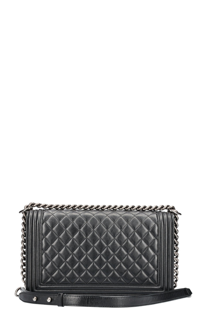CHANEL Sac Garçon Grand Noir 2014 - 2015