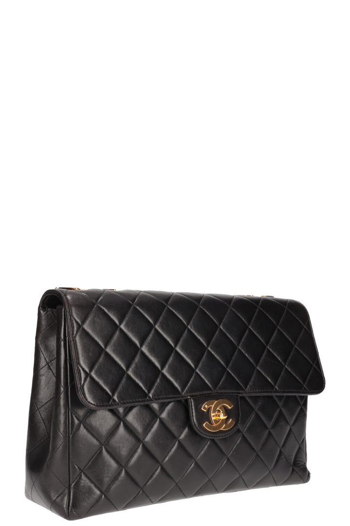 CHANEL Single Flap Bag Black