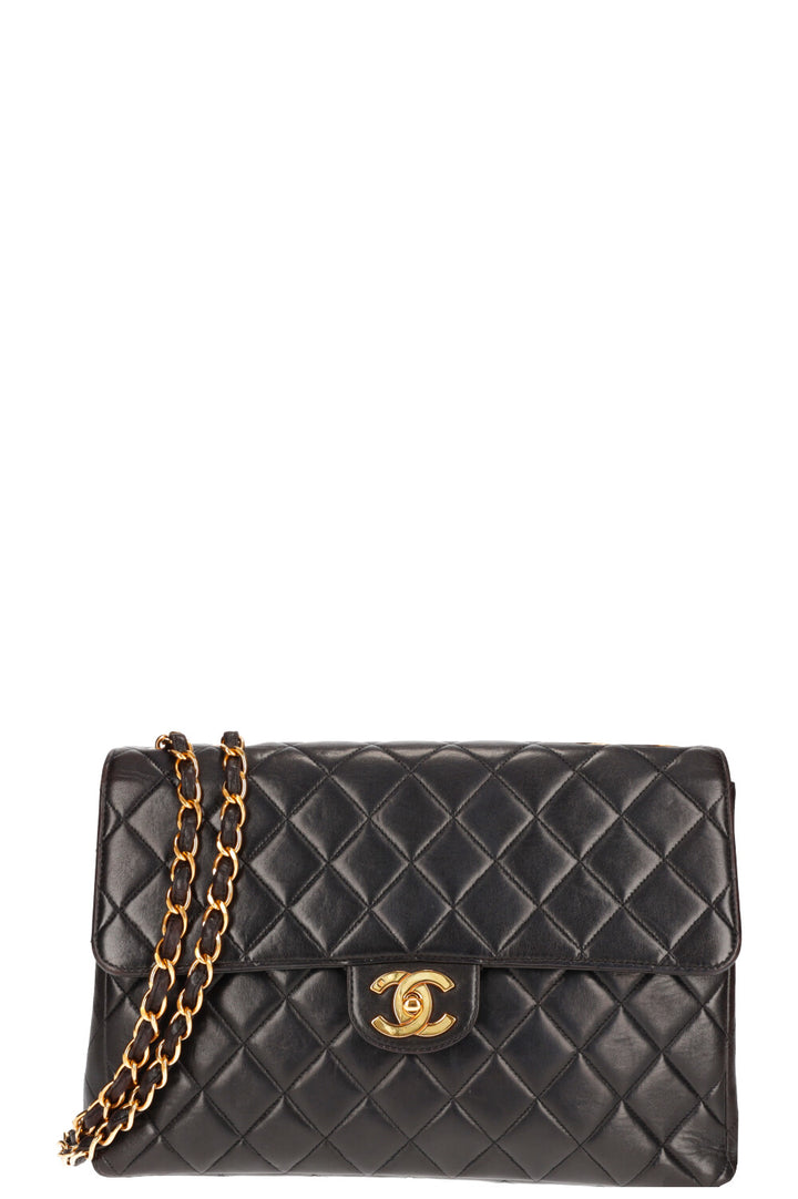 CHANEL Single Flap Bag Black