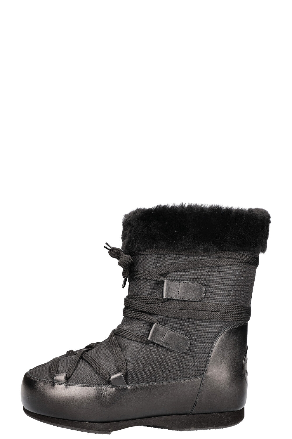 CHANEL Moon Boots Black