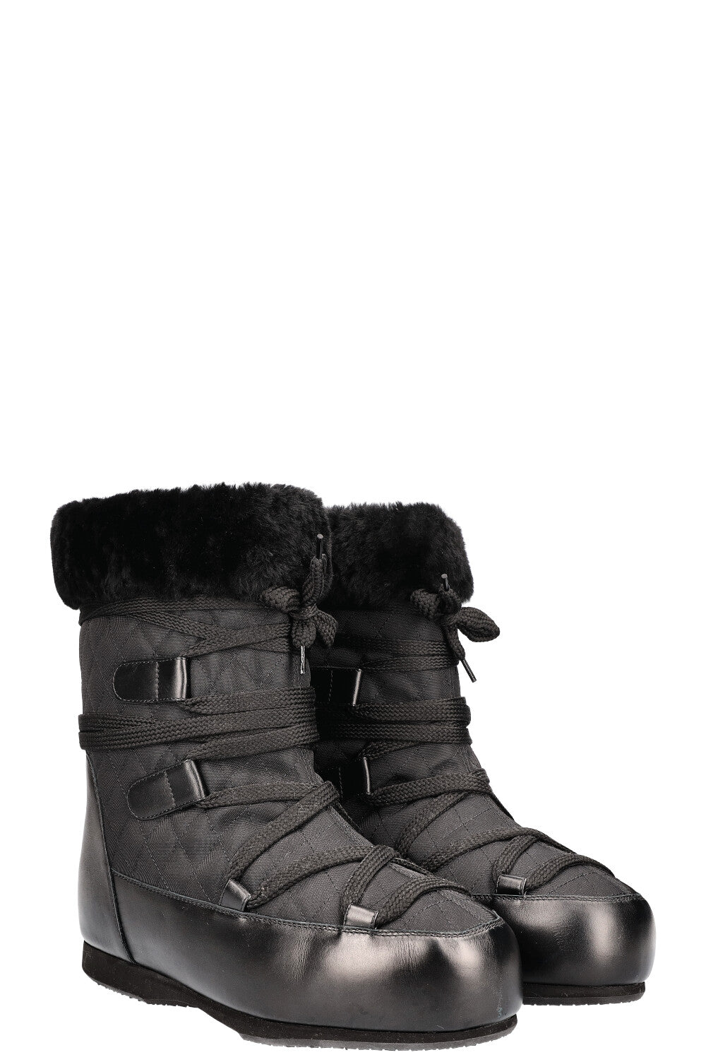 Chanel boots Black Leather ref98601  Joli Closet