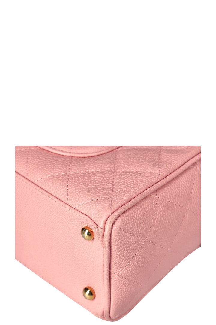 CHANEL Timeless Bowling Bag Caviar Pink