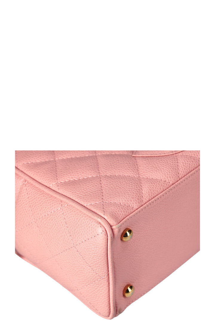 CHANEL Timeless Bowling Bag Caviar Pink