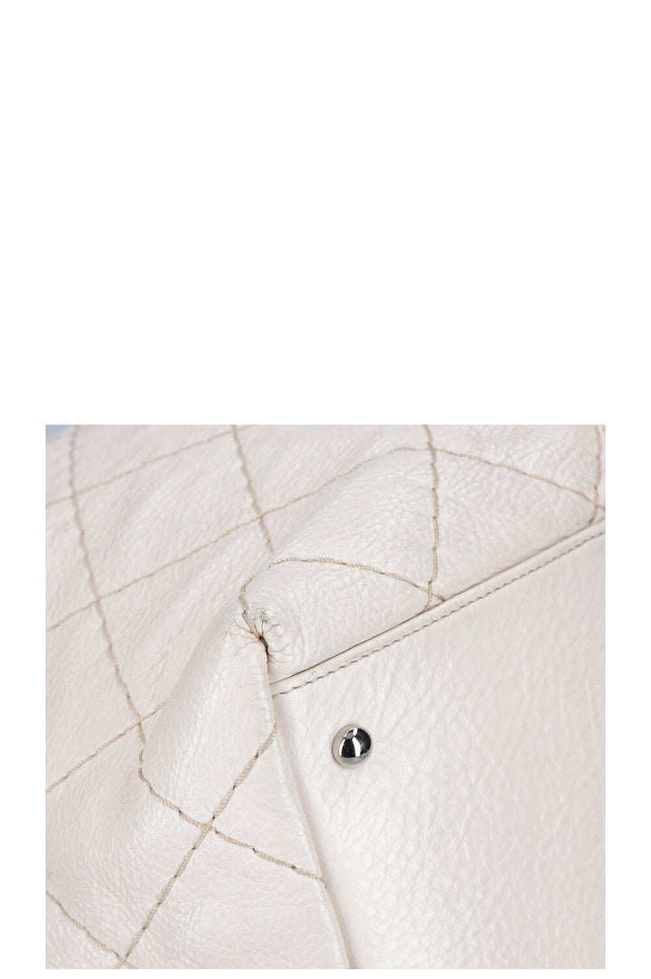 CHANEL On The Road Bucket Bag Ivory