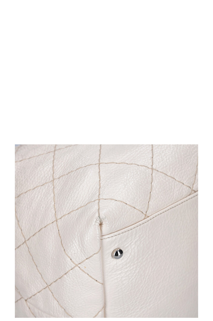 CHANEL On The Road Bucket Bag Ivory
