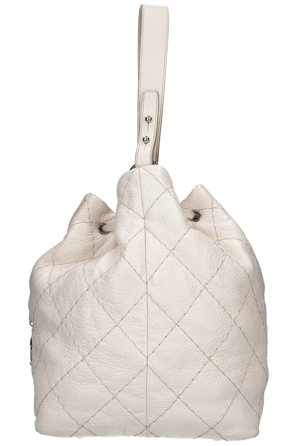CHANEL On The Road Bucket Bag Ivory