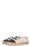 CHANEL Espadrilles Black and White
