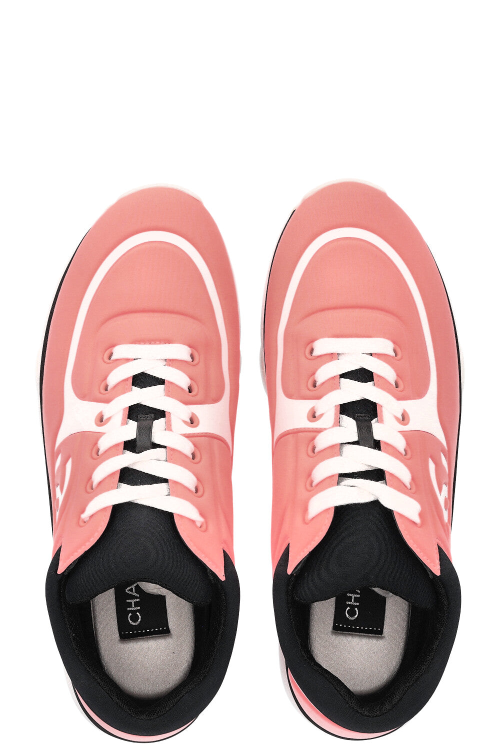 CHANEL CC Sneakers Coral