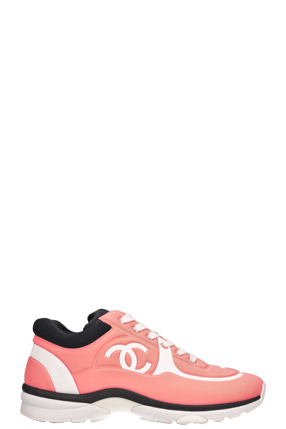 CHANEL CC Sneakers Coral
