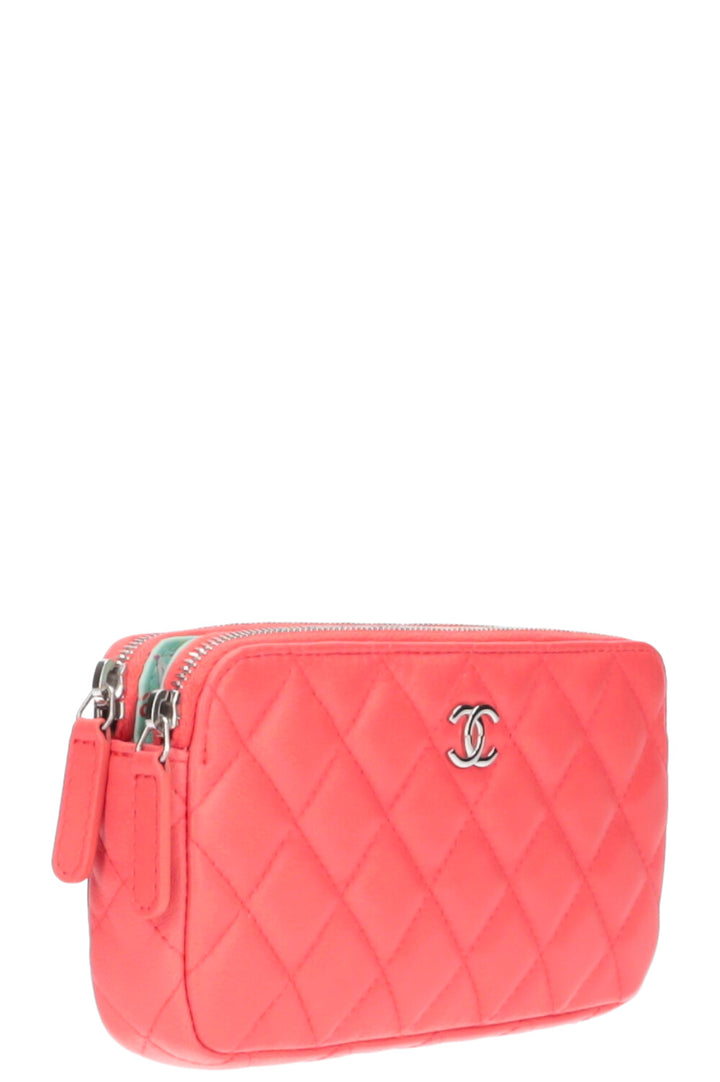 CHANEL WOC Double Zip Around