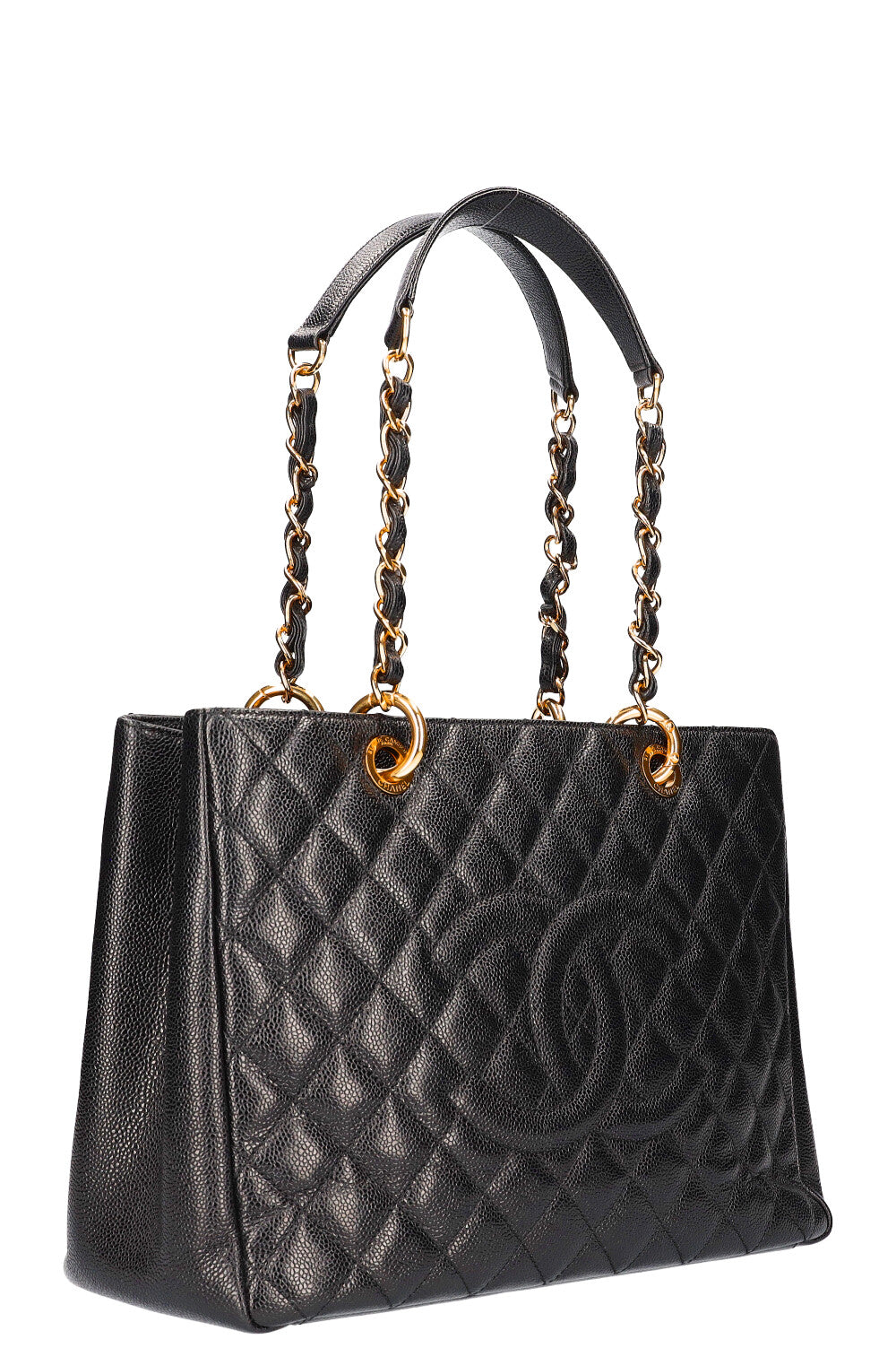 CHANEL GST Tote Black Caviar