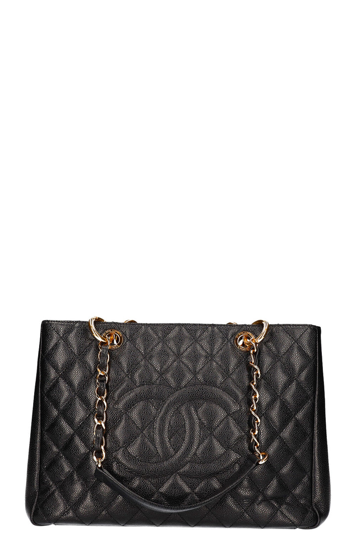 CHANEL GST Tote Black Caviar