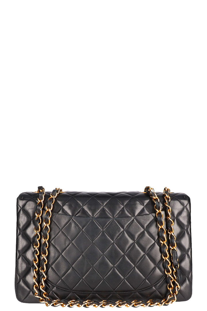 CHANEL vintage single flap bag maxi