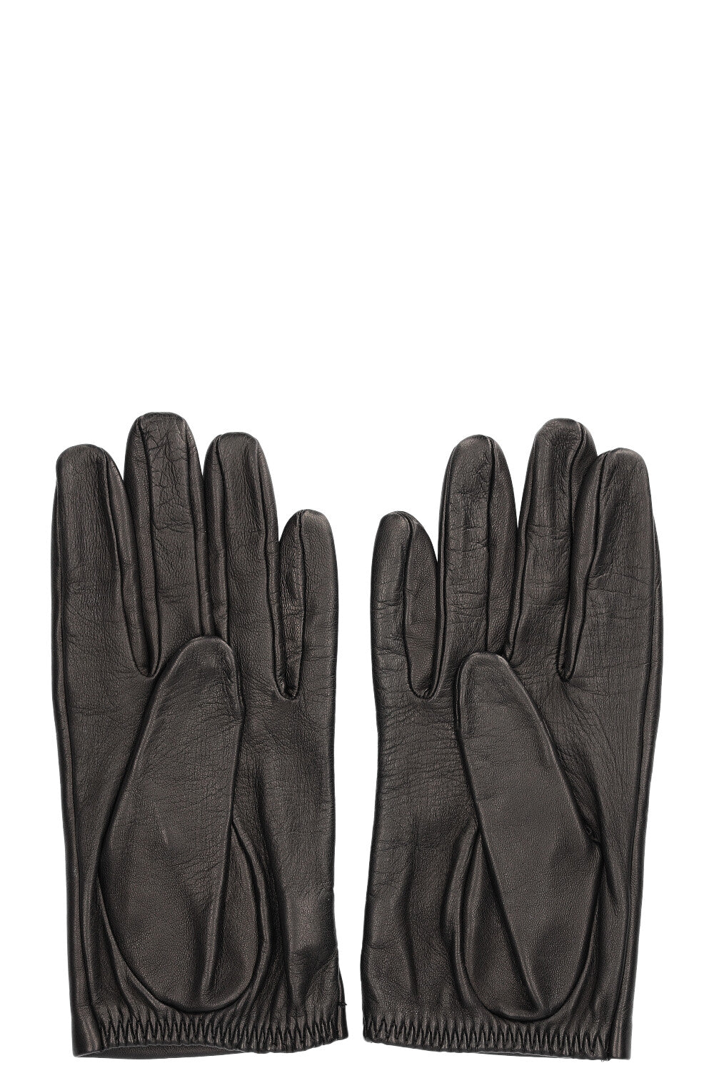 CHANEL CC Leather Gloves