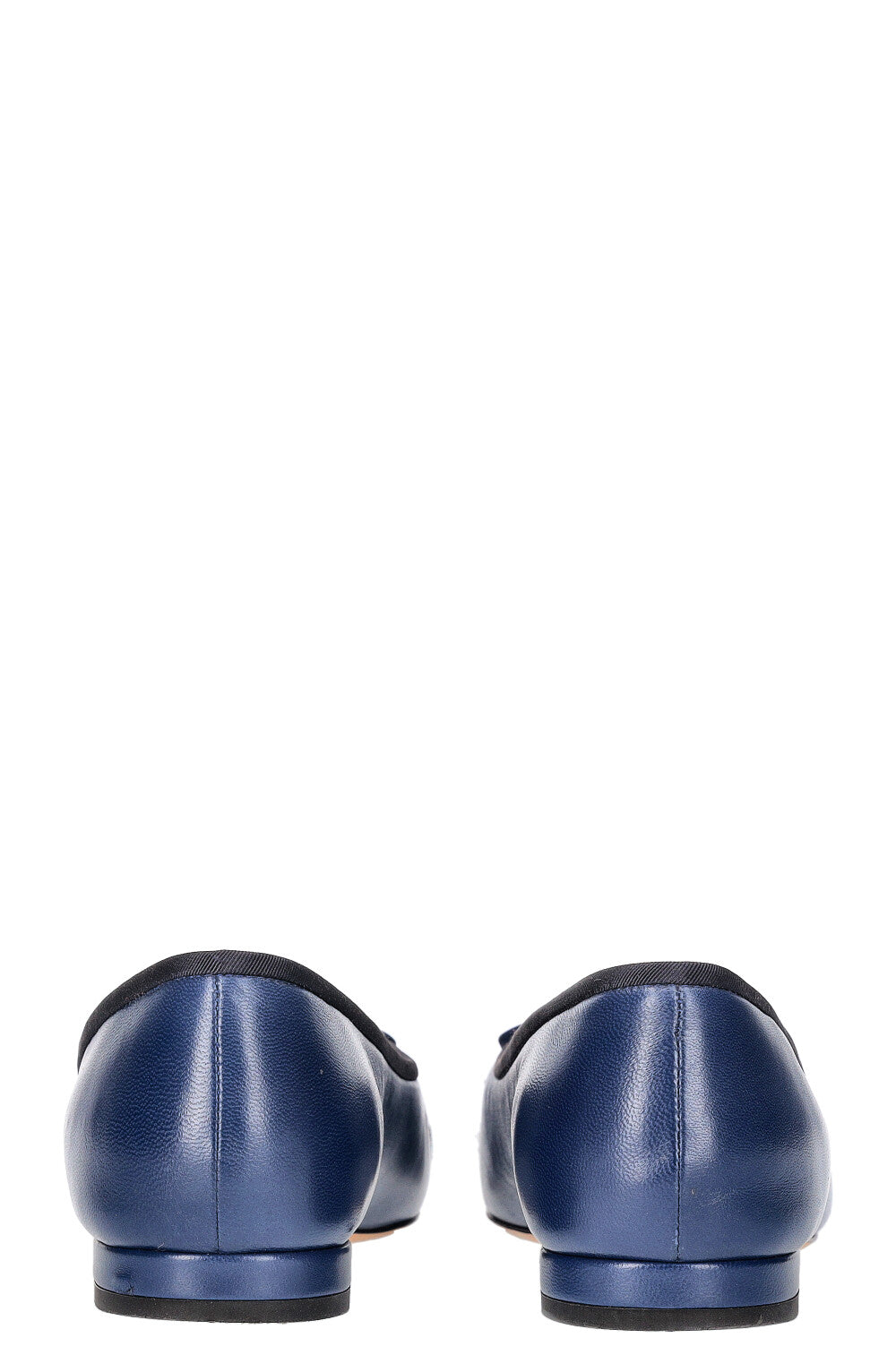 CHANEL Ballerines Classiques Bleu