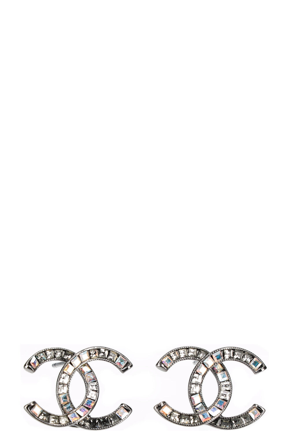 CHANEL CC Earrings Crystals