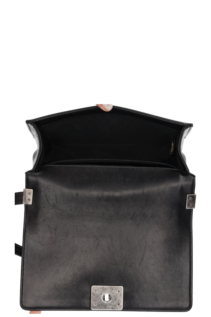 CHANEL Boy Bag Medium Black