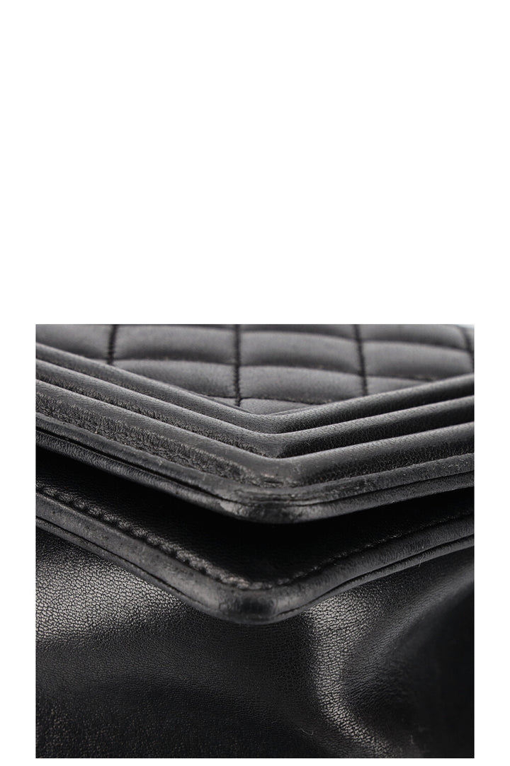 CHANEL Boy Bag Medium Black