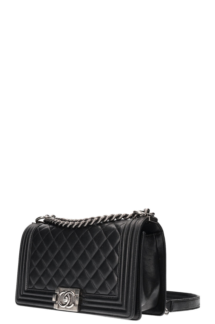 CHANEL Boy Bag Medium Black