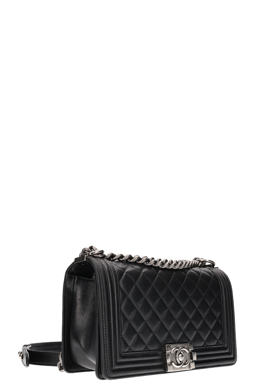 CHANEL Boy Bag Medium Black
