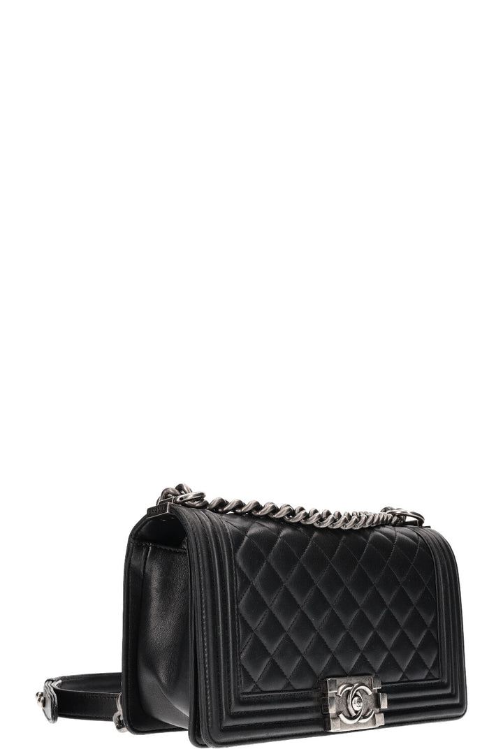CHANEL Boy Bag Medium Black