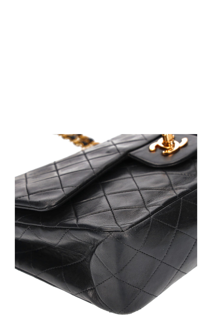 CHANEL Double Flap Bag Black