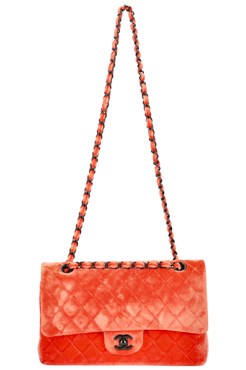 Chanel coral flap bag clearance